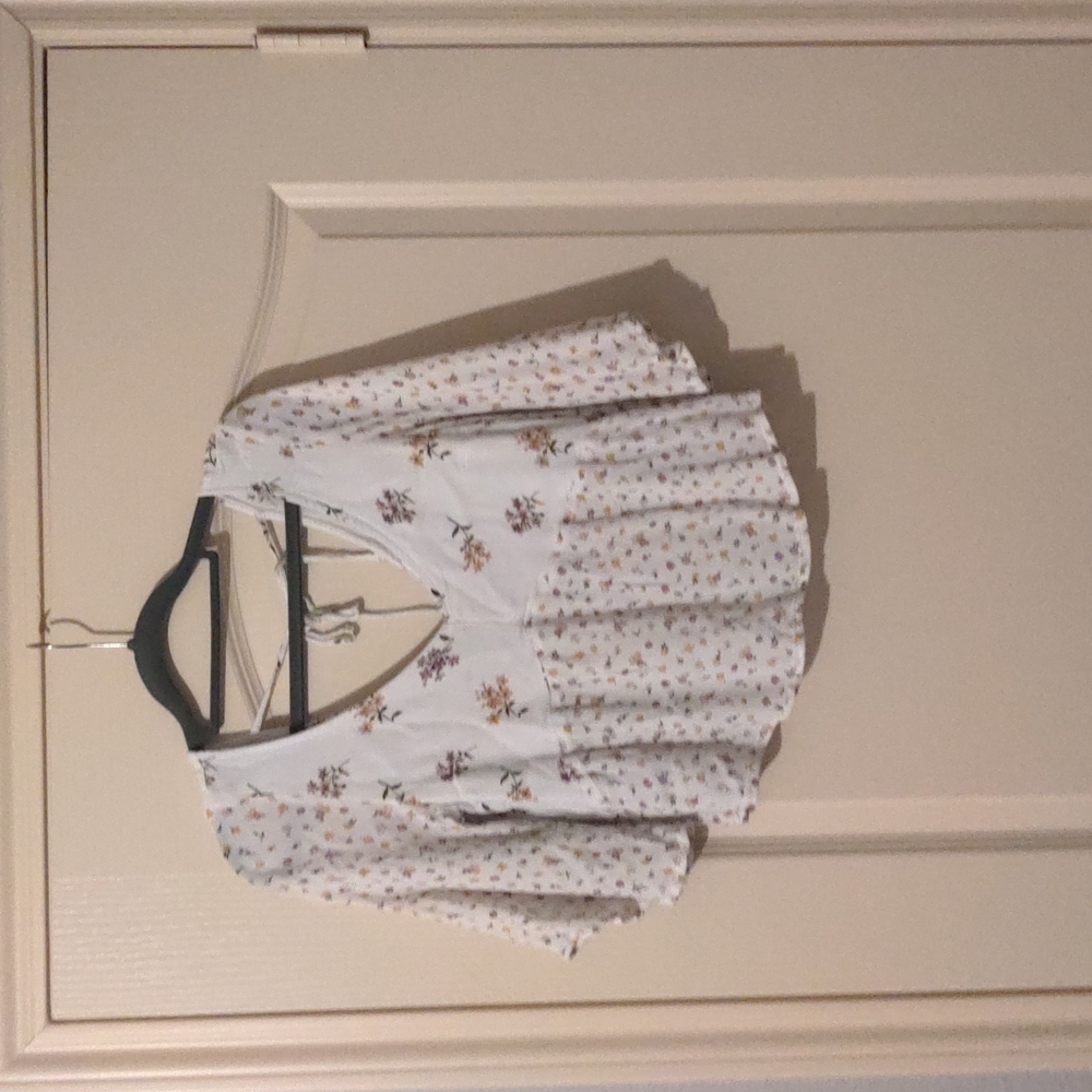 Hollister Flower Blouse